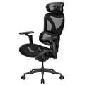 ThunderX3 XTC Pro 360 ergonomisk gamingstol svart mesh forfra