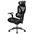 ThunderX3 XTC Pro 360 ergonomisk gamingstol svart mesh forfra