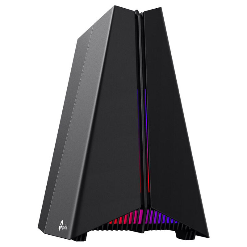 Detaljbilde av TP-Link Archer GE550 gamingruter RGB-belysning