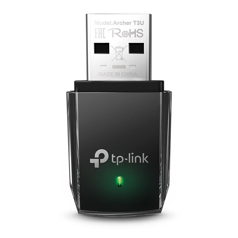 TP-Link Archer T3U AC1300 trådløs USB WiFi-adapter forfra
