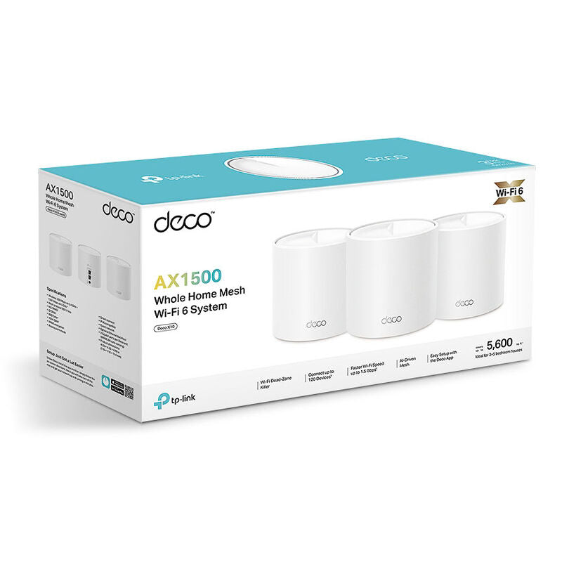 Detaljbilde av TP-Link Deco X1500 Mesh Wi-Fi 6 system AX1500