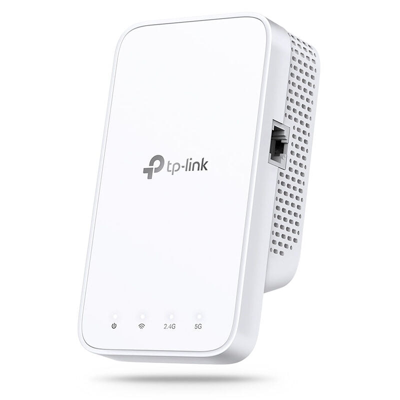 TP-Link RE335 WiFi-repeater AC1200 Dual-Band hvit forfra