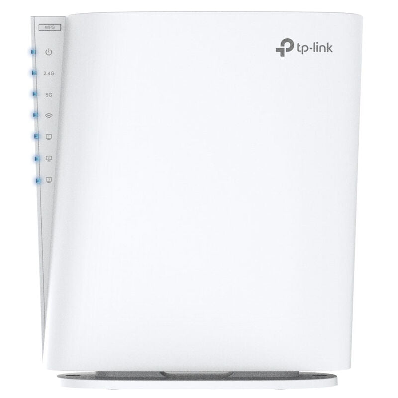 TP-Link RE6000XD WiFi-repeater Wi-Fi 6 AX6000 2.5G LAN OneMesh hvit bakside