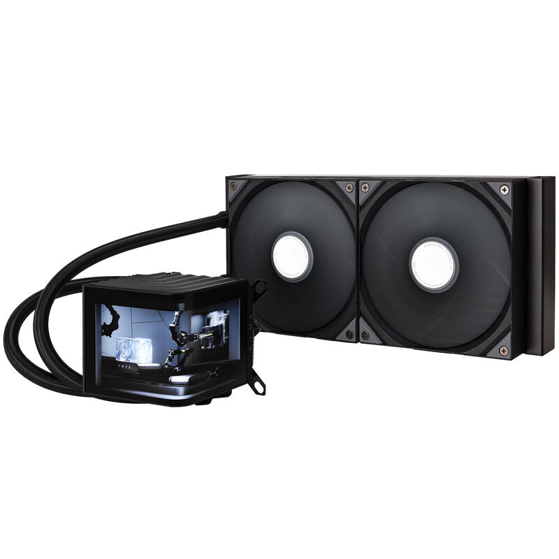 TRYX PANORAMA 280 AIO vannkjøling 3D AMOLED-display front