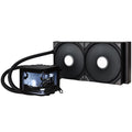 TRYX PANORAMA 280 AIO vannkjøling 3D AMOLED-display front