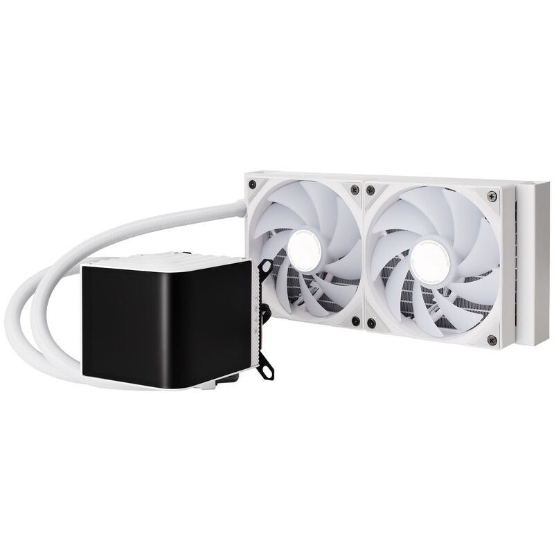 TRYX PANORAMA ARGB 240 AIO vannkjøling 3D-AMOLED hvit bakside