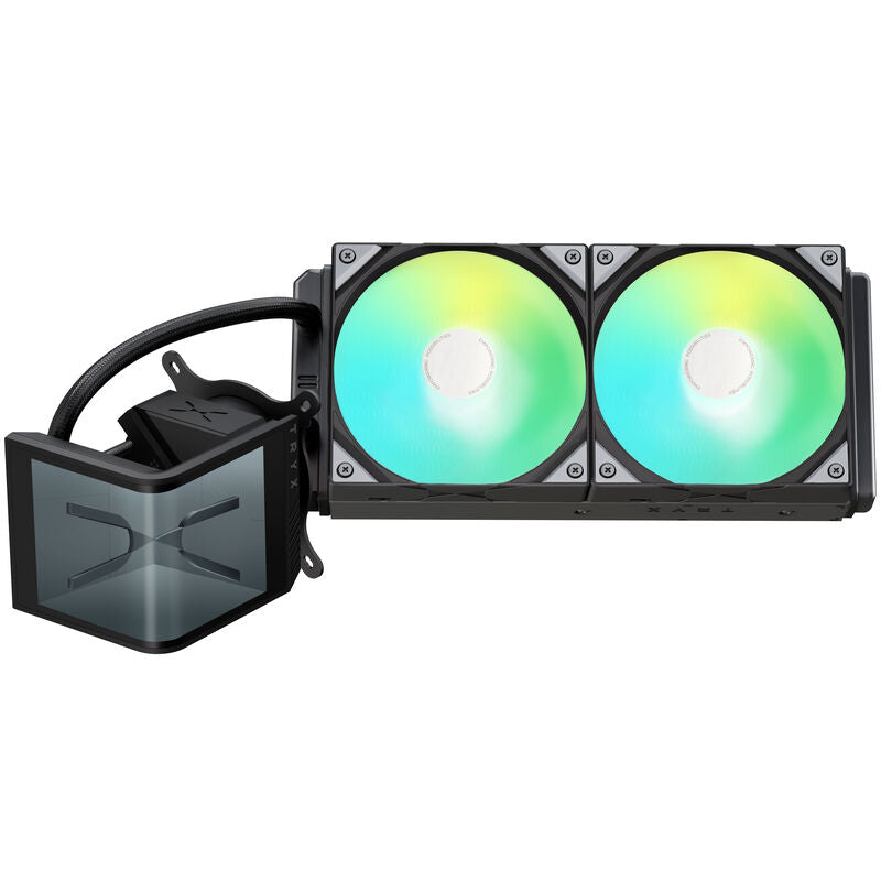 TRYX PANORAMA SE ARGB 240 AIO vannkjøling 3D AMOLED detalj av display