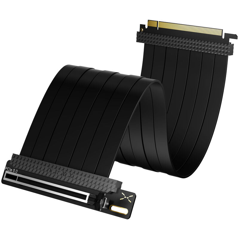 TRYX STRING PCIe 5.0 x16 stigekabel 300 mm svart forfra