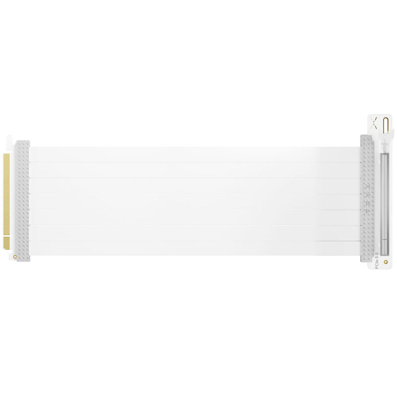 Nærbilde av TRYX STRING PCIe 5.0 x16 stigekabel 300 mm svart montert