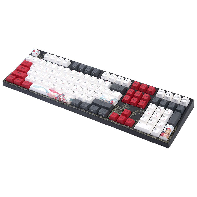 Varmilo VEA108 Beijing Opera mekanisk gamingtastatur MX-Brown US bakside