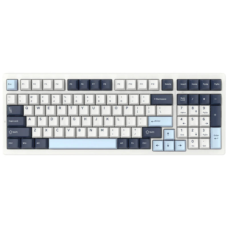 VGN S99 Faraway gamingtastatur front med RGB-belysning