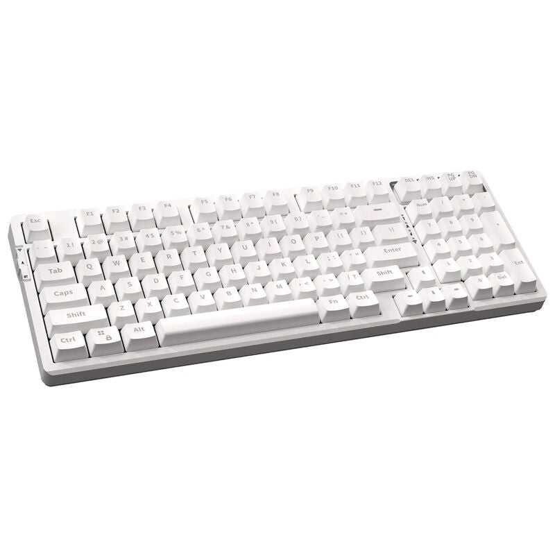 VGN V98 V2 trådløs mekanisk gamingtastatur bakside med tilkoblinger