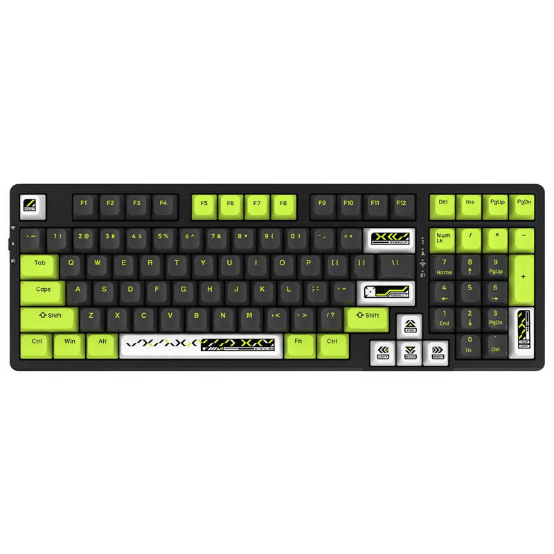 VGN V98Pro V2 trådløs gamingtastatur 98% RGB Box Ice Cream Pro forfra