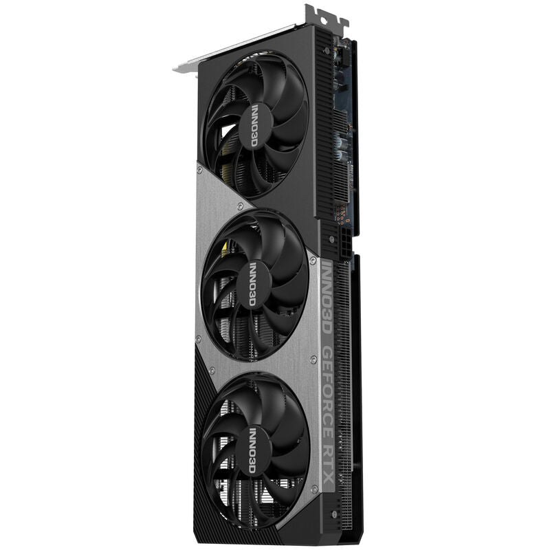 INNO3D GeForce RTX 5060 Ti X3 OC grafikkort med vifte sett ovenfra
