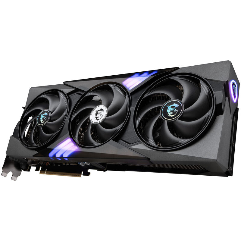 MSI GeForce RTX 5070 Gaming Trio OC grafikkort vinklet side