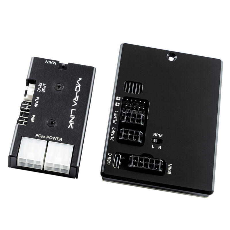 Watercool MO-RA IV Passive Control 200/400 PWM aRGB-kontroller bakside