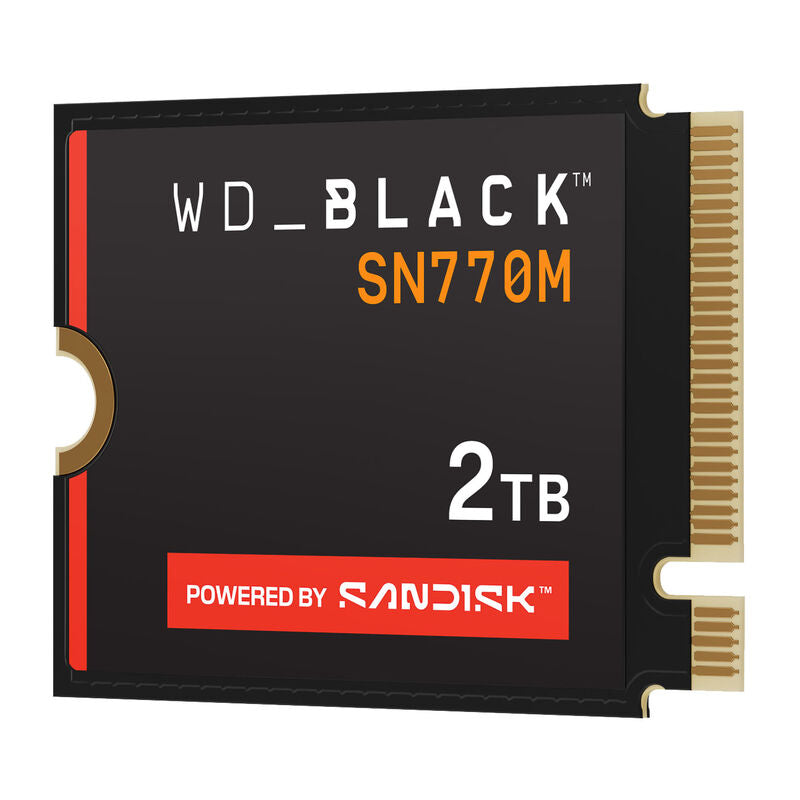WD Black SN770M NVMe M.2 SSD 2 TB PCIe 4.0 2230 bakside