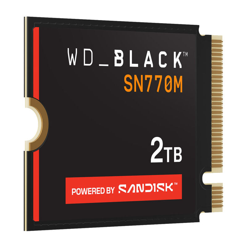 WD Black SN770M NVMe M.2 SSD 2 TB PCIe 4.0 2230 montert i PC