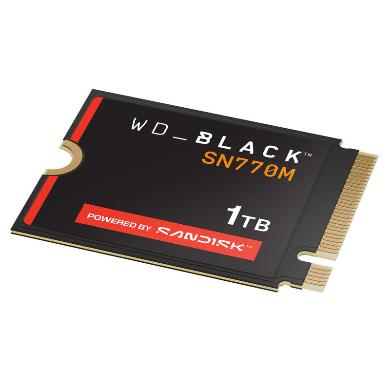 WD Black SN770M NVMe SSD 1 TB PCIe 4.0 M.2 2230 forfra
