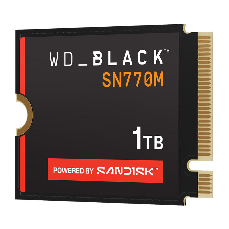 WD Black SN770M NVMe SSD 1 TB PCIe 4.0 M.2 2230 bakside