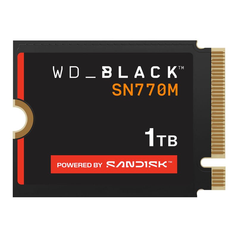 Detalj av WD Black SN770M NVMe SSD 1 TB PCIe 4.0 M.2 2230