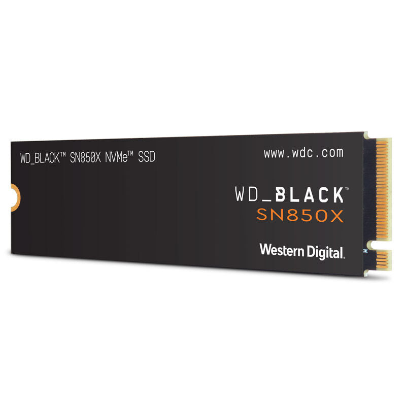 Detaljbilde av WD Black SN850X NVMe SSD 4 TB PCIe 4.0 M.2 2280