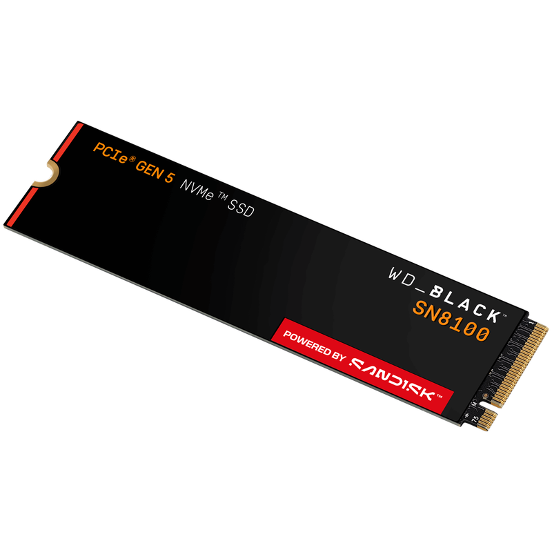 WD_BLACK SN8100 NVMe SSD 4 TB PCIe 5.0 M.2 2280 front