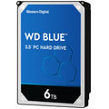 Western Digital Blue harddisk 6 TB 3,5" SATA 6G 5400 RPM forfra