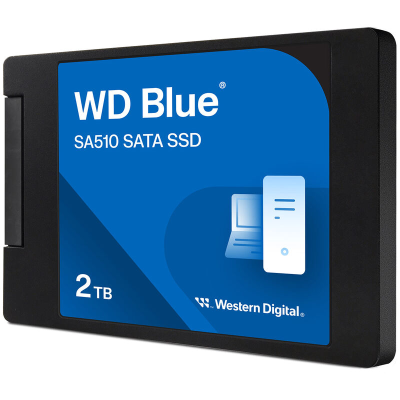 Western Digital Blue SA510 2,5" SSD SATA 2 TB forfra