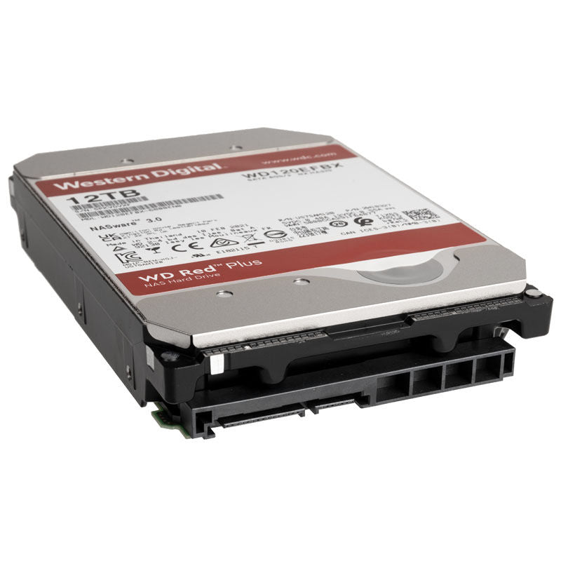 Western Digital Red Plus 3,5 tommers NAS-harddisk 12 TB bakside