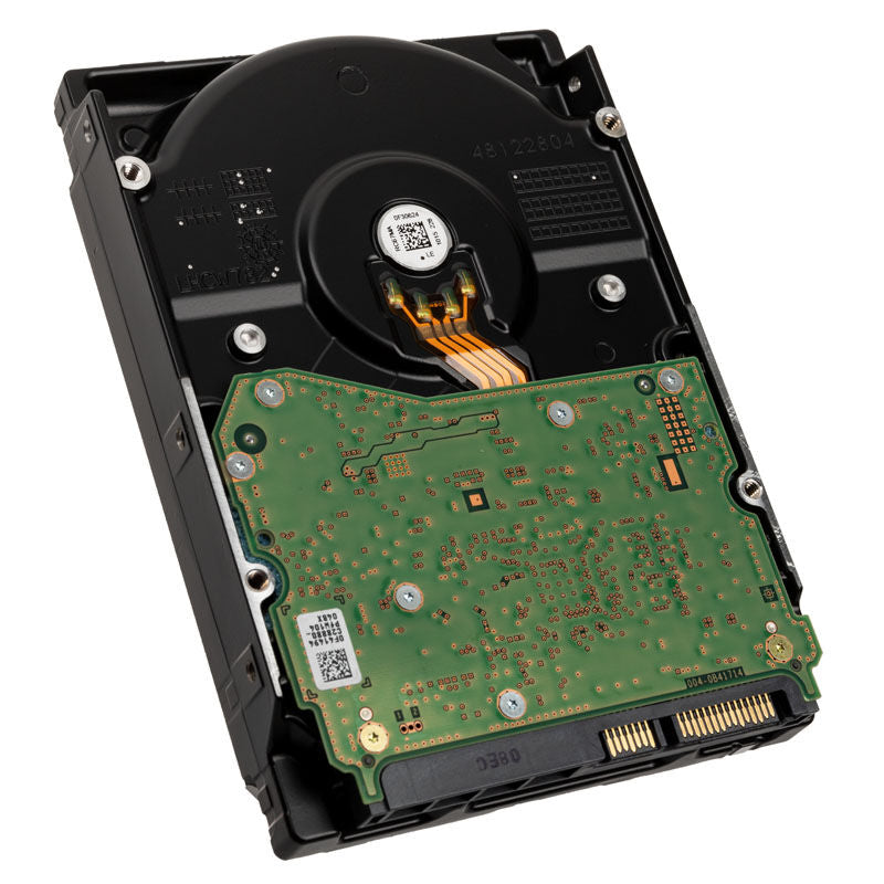 Detalj av Western Digital Red Plus 3,5 tommers NAS-harddisk 12 TB
