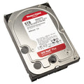 Western Digital Red Plus 6 TB NAS harddisk forfra