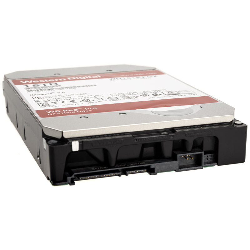 Western Digital Red Pro 3,5" NAS harddisk bakside