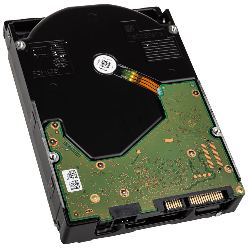 Nærbilde av Western Digital Red Pro 3,5" NAS harddisk