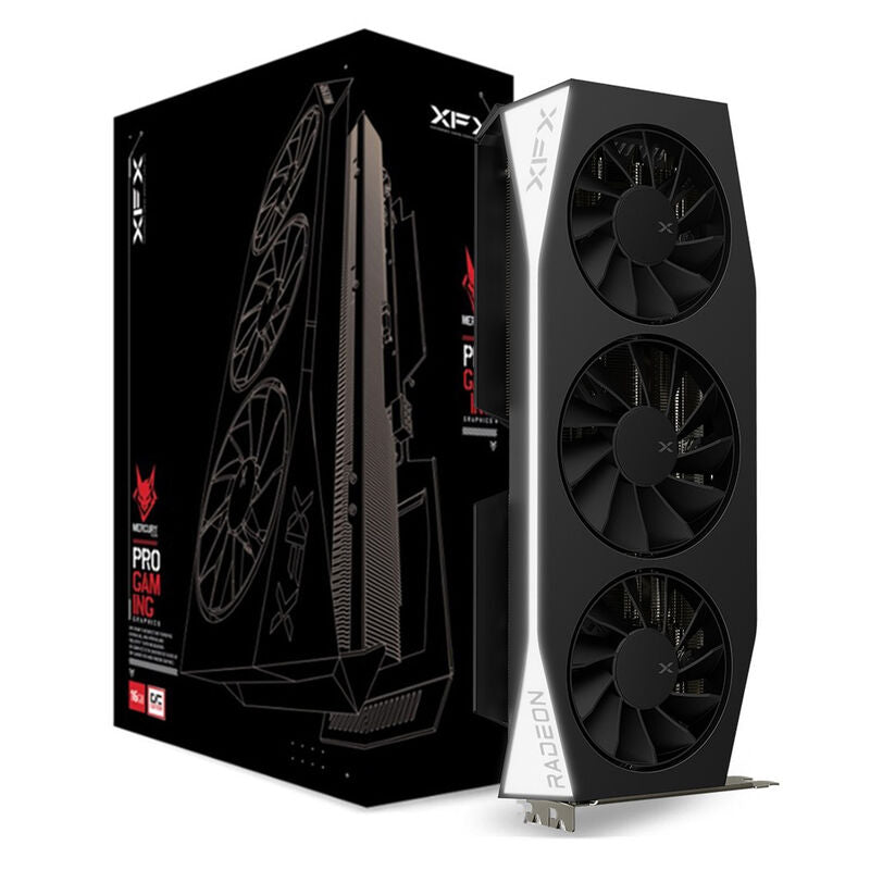 XFX Mercury RX 9060 XT OC Gaming Edition grafikkort forfra