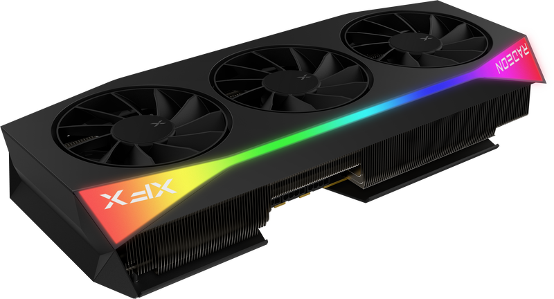 XFX Mercury RX 9070 XT OC Gaming Edition montert i PC