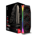 XFX Mercury RX 9070 XT OC Magnetic Air grafikkort forfra