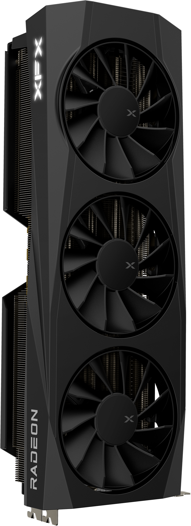 XFX Quicksilver RX 9070 XT Gaming Edition grafikkort bakside