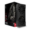 XFX Swift RX 9060 XT OC grafikkort 8 GB GDDR6 svart forfra