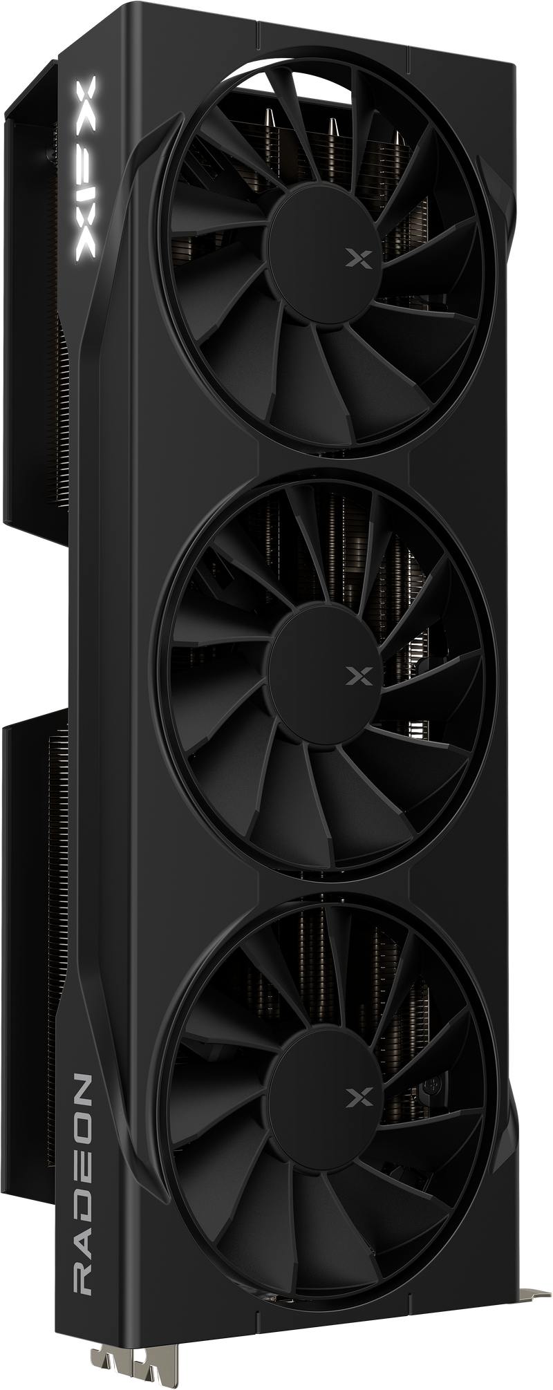 XFX Swift RX 9070 XT Triple Fan Gaming Edition grafikkort bakside
