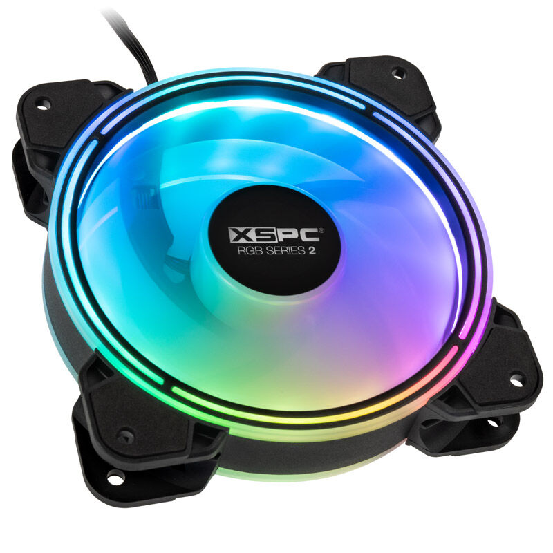XSPC RGB Series 2 ARGB PWM vifte 120 mm forfra