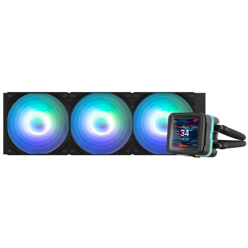 Zalman ALPHA2 DS A36 AIO vannkjøling LCD-display 360 mm hvit - Zalman