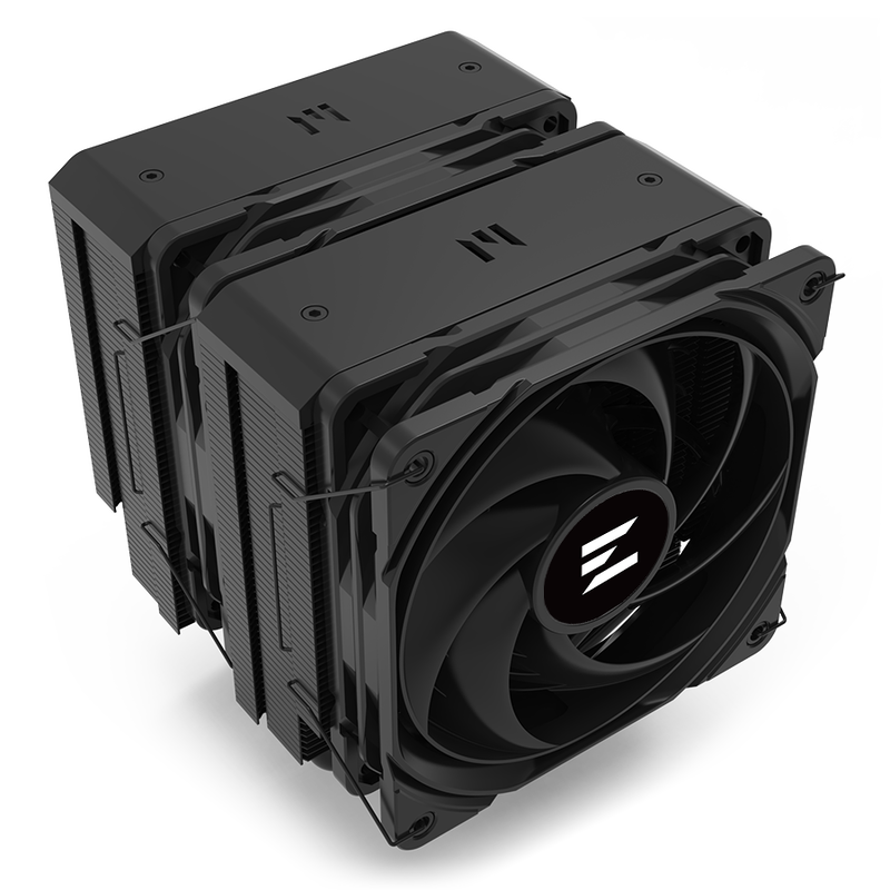 Zalman CNPS14X Duo CPU-kjøler dobbelttårn forfra