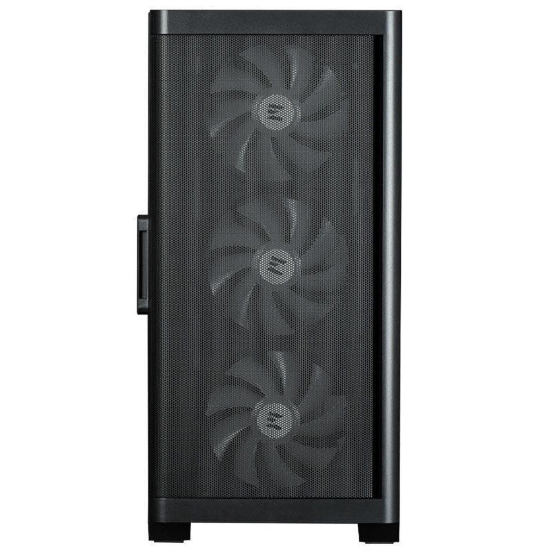 Zalman M4 kabinett montert med komponenter