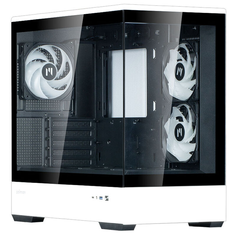 Zalman P30 kabinett med montert hardware