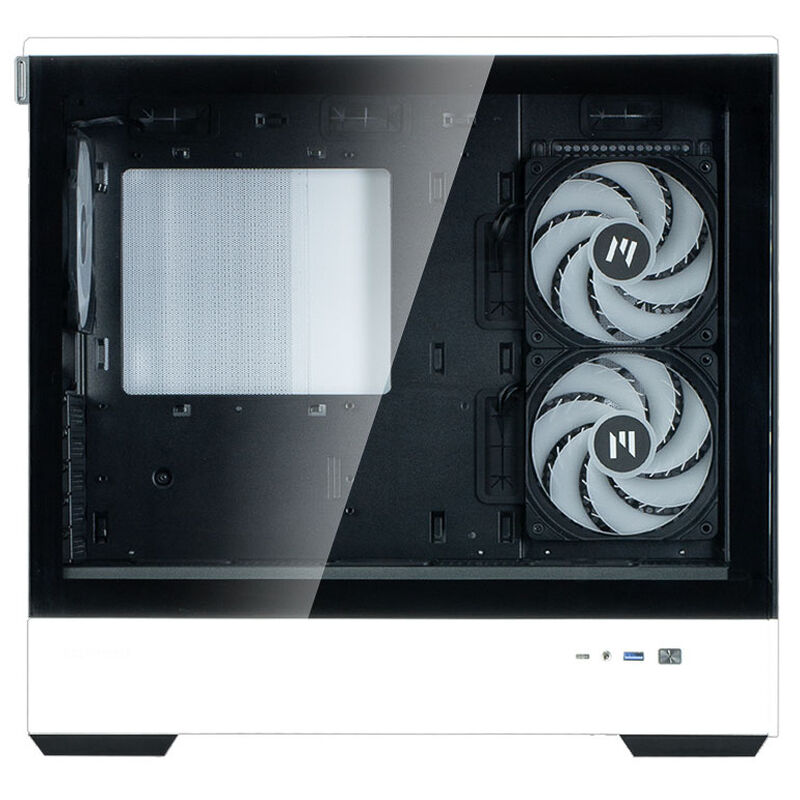 Sidepanel i herdet glass på Zalman P30 kabinett