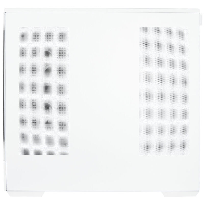 Oversikt over vifteplassering i Zalman P30 V2 kabinett minitårn mATX RGB herdet glass hvit