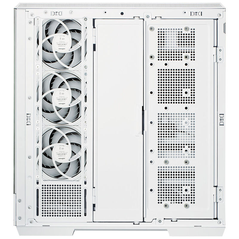 Zalman P50 DS kabinett med fire 120 mm vifter installert