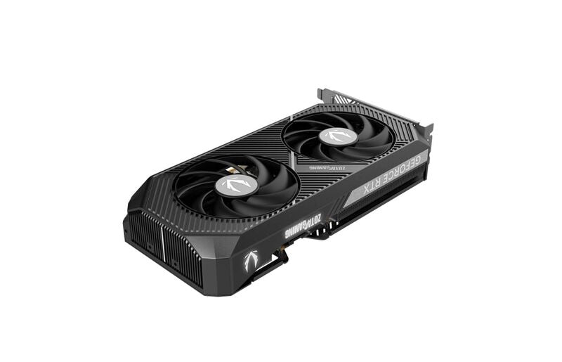Nærbilde av GPU-chip på Zotac Gaming GeForce RTX 5070 Twin Edge