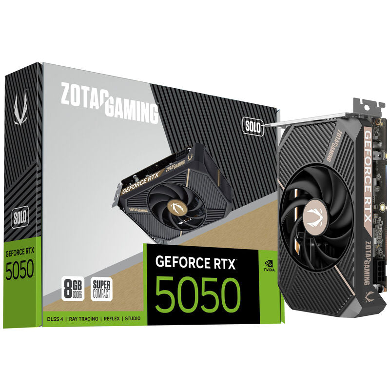 ZOTAC GAMING GeForce RTX 5050 Solo grafikkort forfra